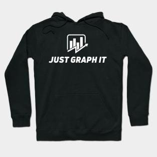 just graph it white Hoodie